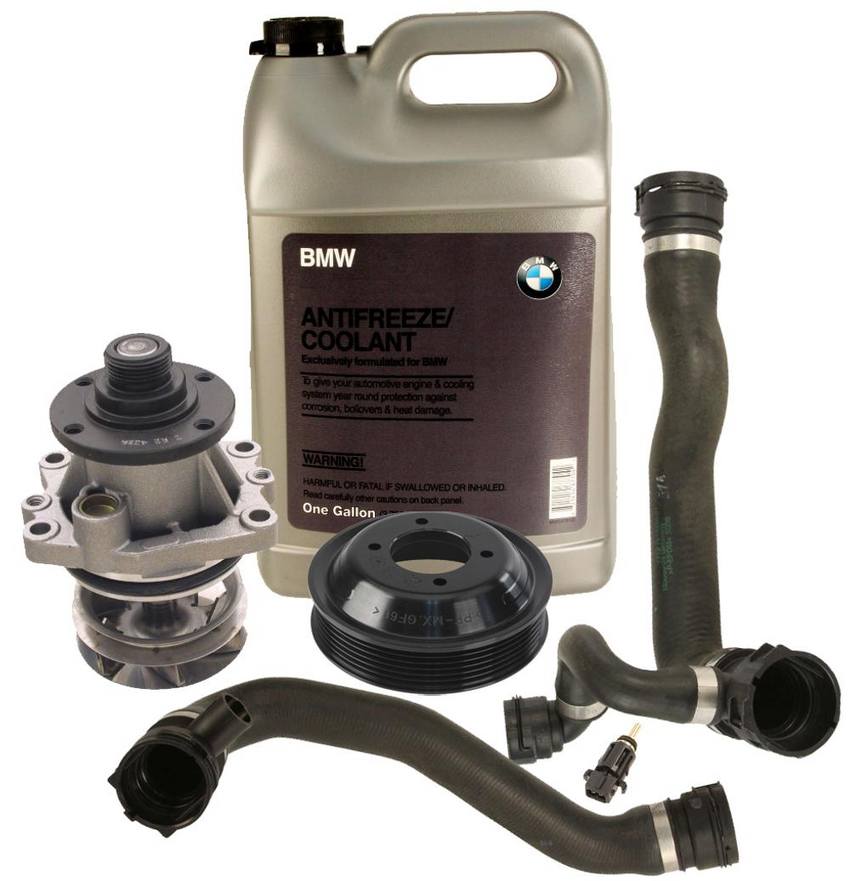 BMW Engine Water Pump and Thermostat Assembly Kit 82141467704 - eEuroparts Kit 3085087KIT